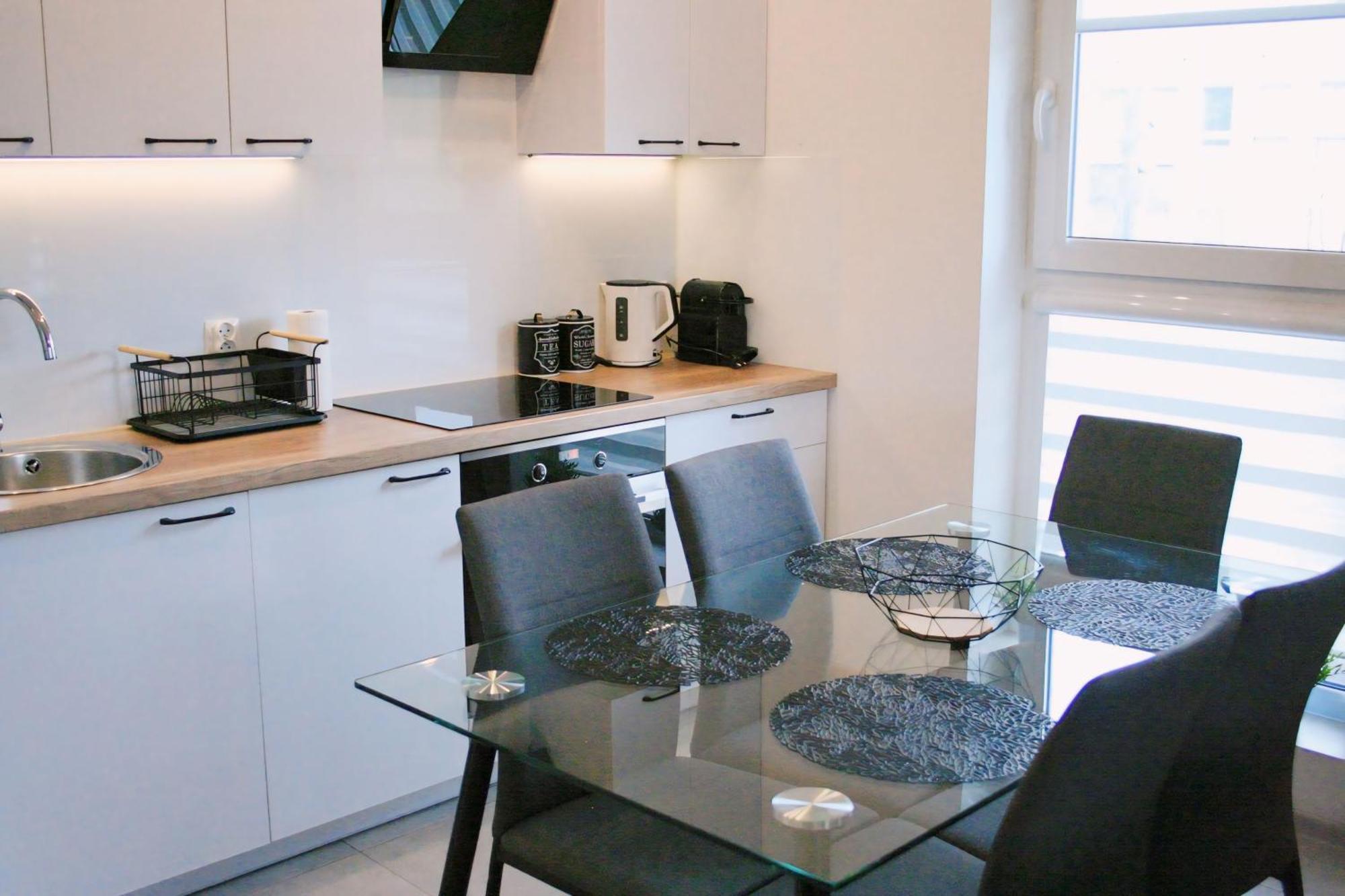 Апартаменты Apartament Nero Торунь Экстерьер фото